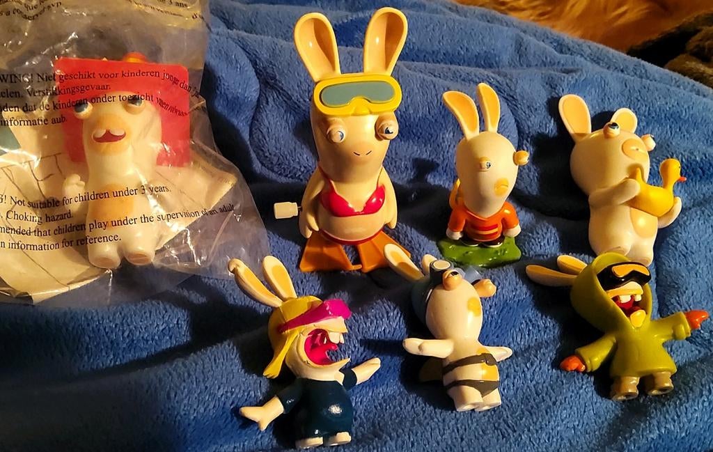 Figurines Les Lapins Crétins, Enlèvement ou Envoi