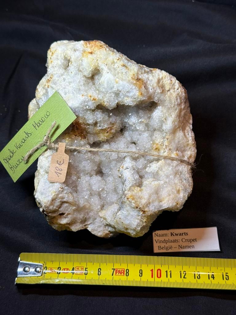 Grote kwarts cluster – 1,5 kg – €18, Ophalen of Verzenden