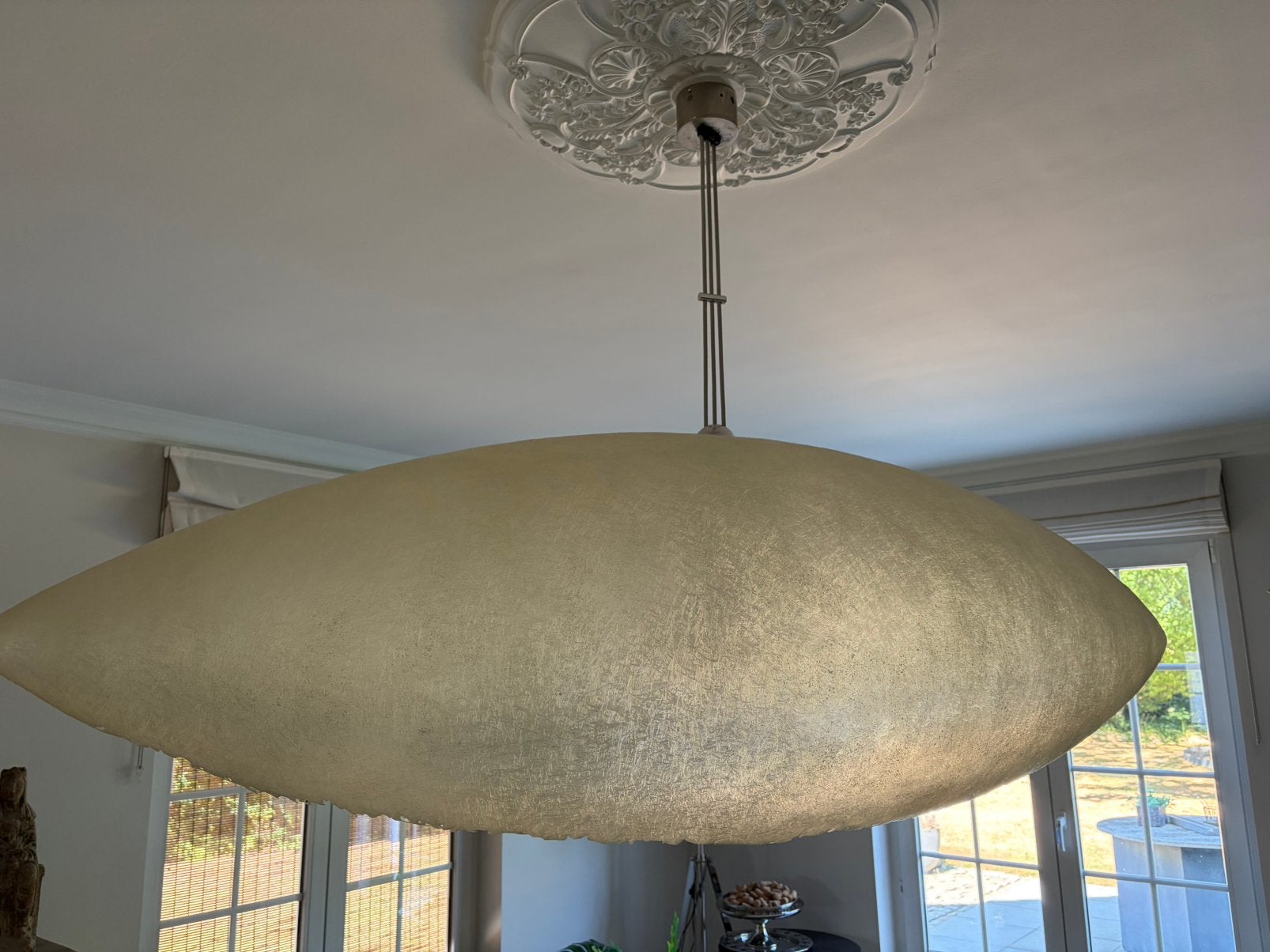 Lampe suspendue Catellani & Schmith, Enlèvement, Comme neuf, Verre, E27 (grand)