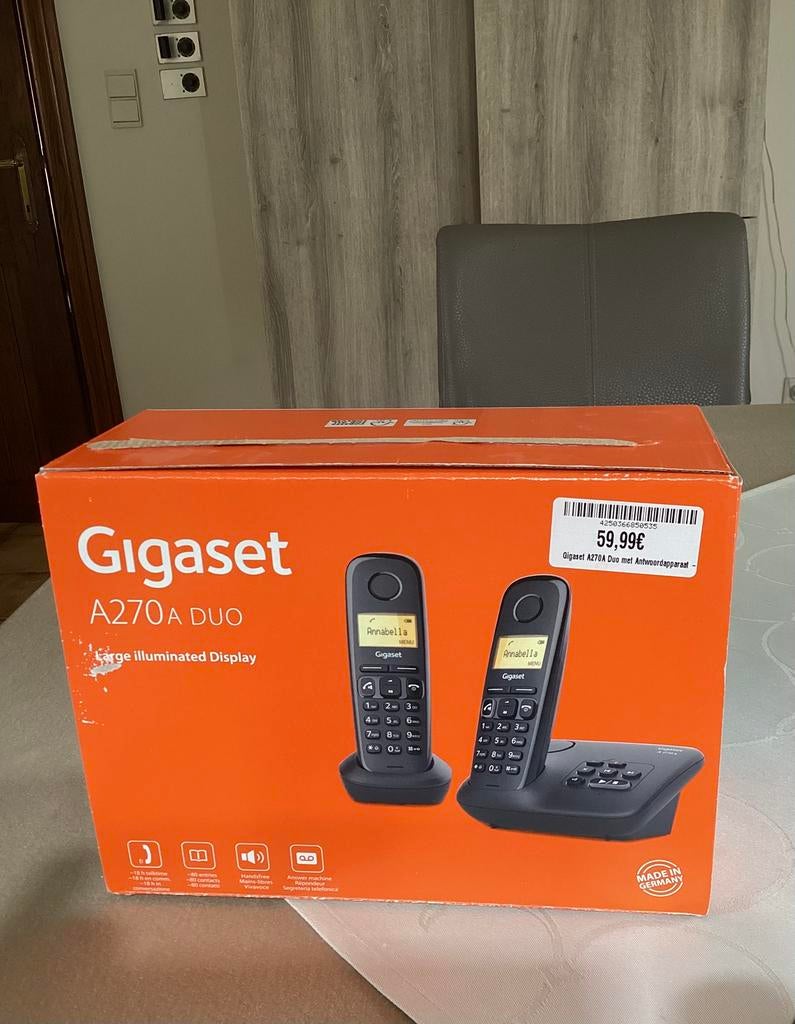 2 handfree huistelefoons, Telecommunicatie, Ophalen, Nieuw