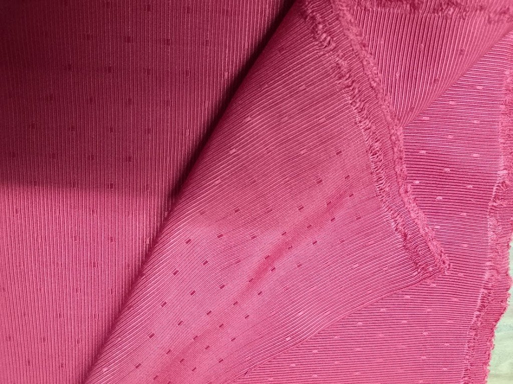 rood met glansdraad stofje, Ophalen of Verzenden, Nieuw, Rood