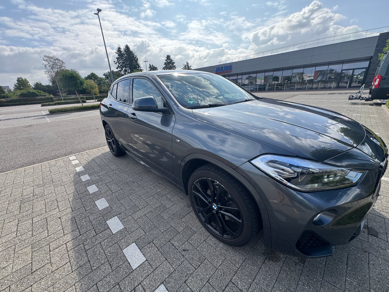 BMW X2 sDrive 18d M PACK 2020, Autos, Cuir, Argent ou Gris, Entretenue par le concessionnaire, Noir
