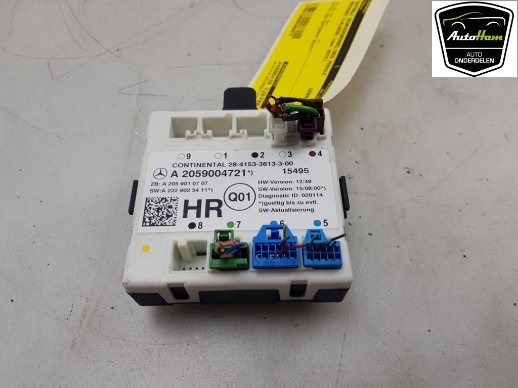COMPUTER CENTRALE VERGRENDELING C (W205) (|A2059004721|), Auto-onderdelen, Gebruikt, Mercedes-Benz