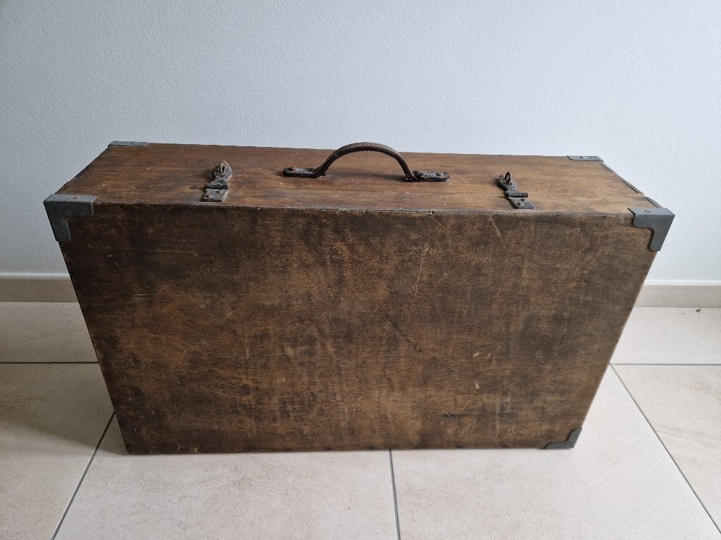 étui en bois vintage, Enlèvement, Autres types