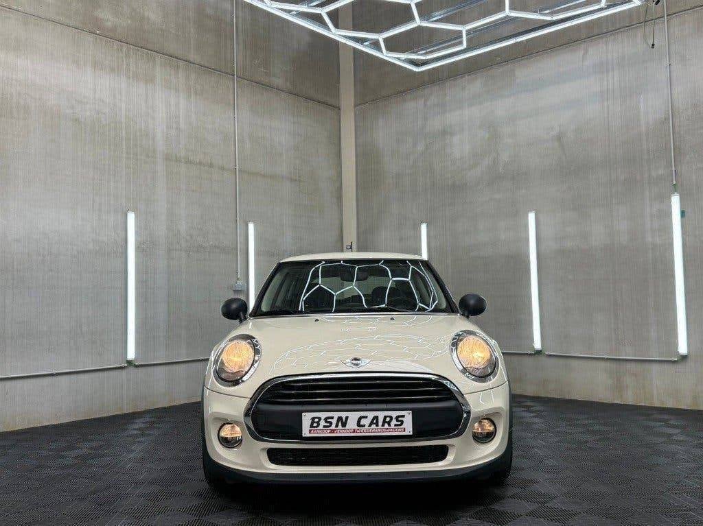 MINI ONE D/AIRCO/NAVI/PDC/GARANTIE, Auto's, Voorwielaandrijving, Stof, MINI Next, Wit