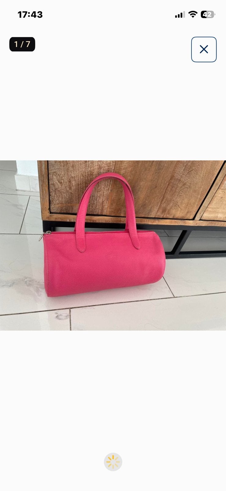 LONGCHAMP-tas, Ophalen of Verzenden, Gebruikt