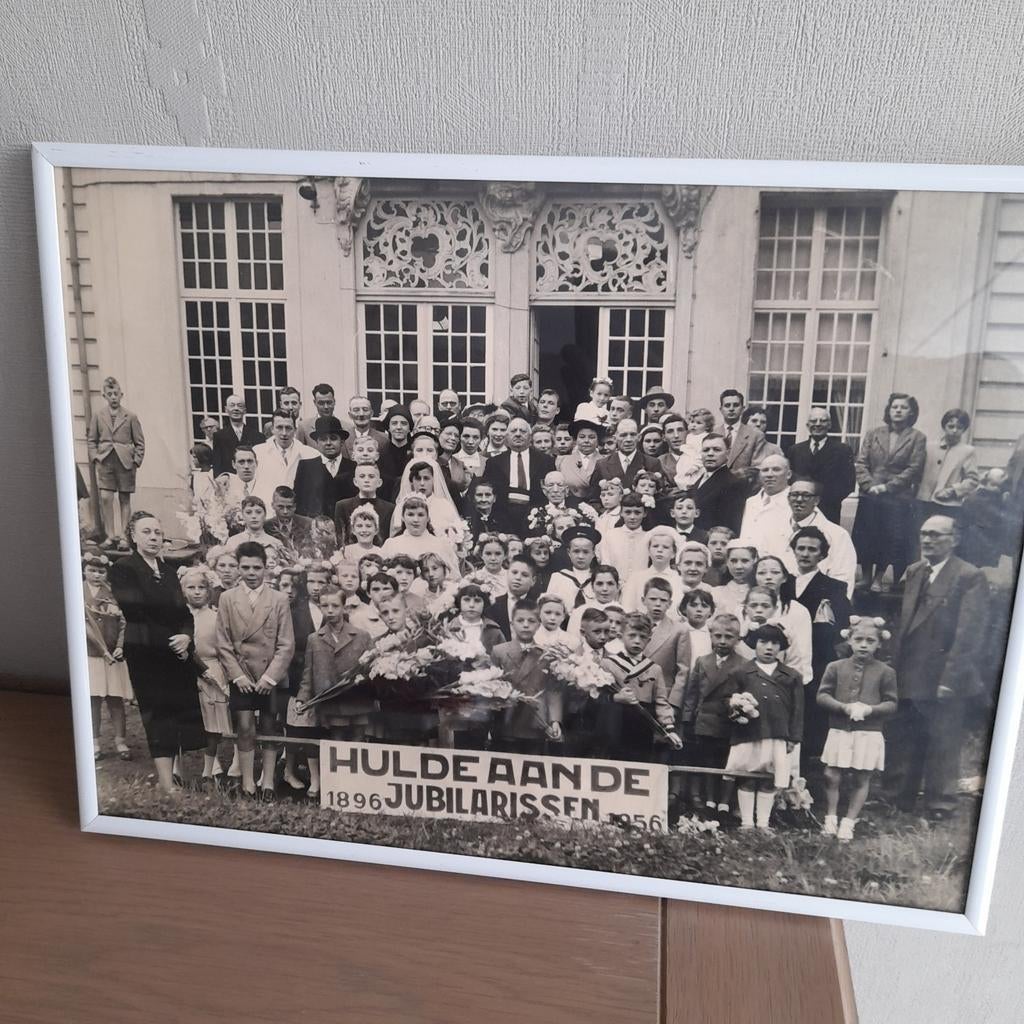 Aalst - grote foto  Hulde aan de Jubilarissen 1896-1956., Verzamelen, Ophalen