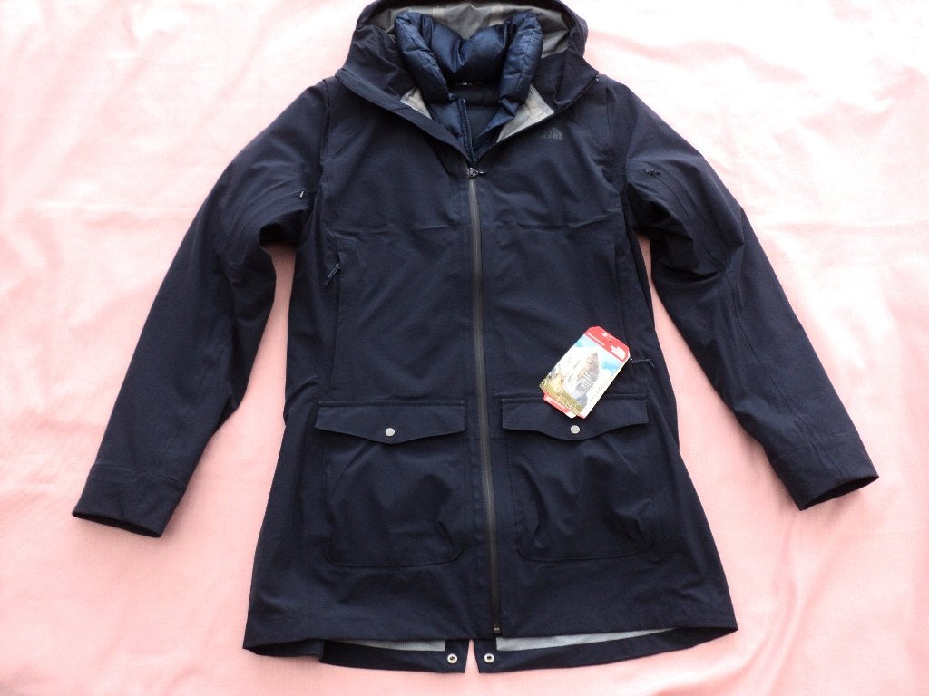 The North Face 3 - in - 1 jas, Maat 38/40 (M), Blauw, Nieuw, Ophalen of Verzenden
