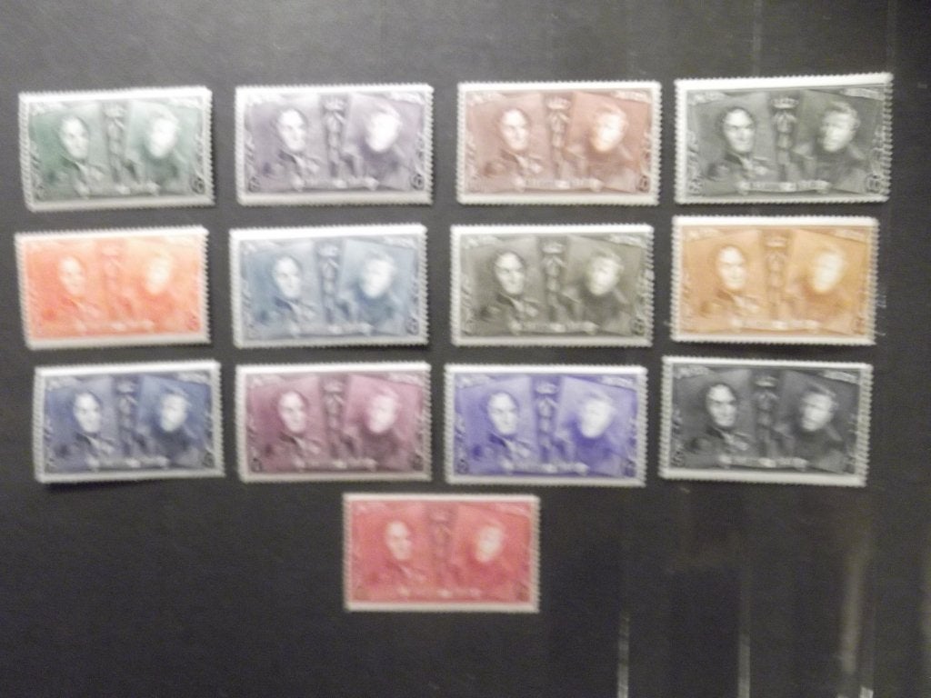 221-233 Jubileum Belgische zegel - Jubilée timbre belge MH, Timbres & Monnaies, Enlèvement ou Envoi, Affranchi, 1 Autocollant
