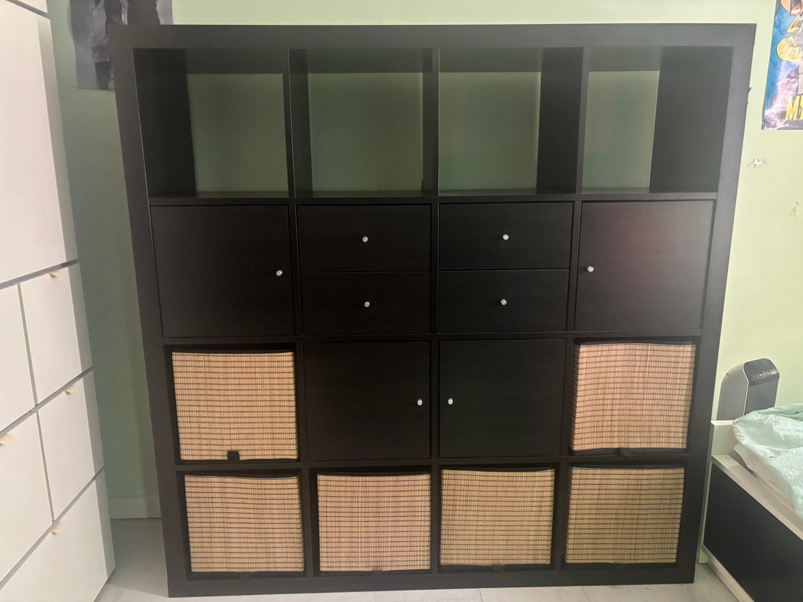 Ikea Expedit (nu Kallax) met toebehoren, Ophalen, Zo goed als nieuw