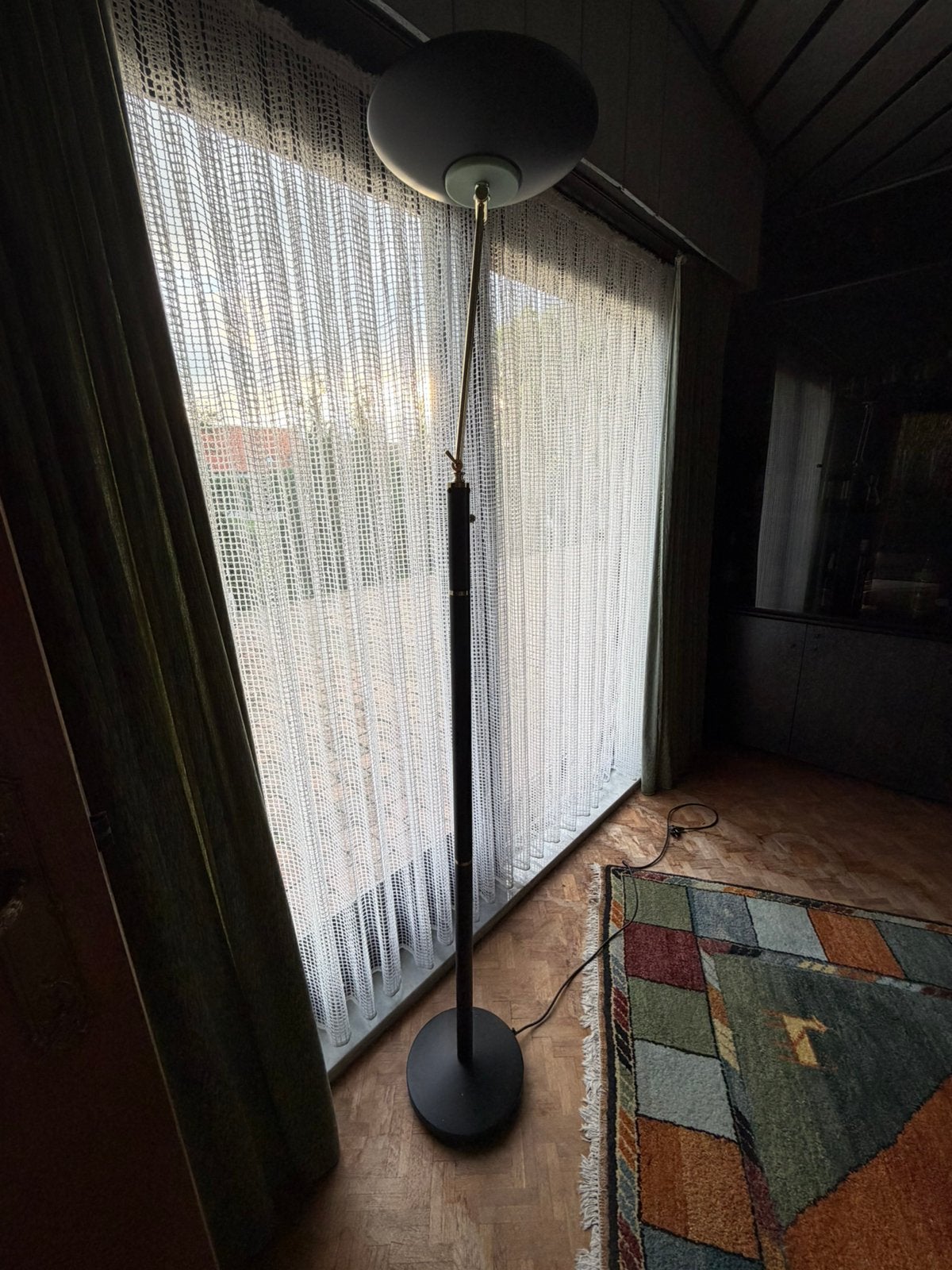 Staande lamp, Tuin en Terras, Ophalen, Zo goed als nieuw