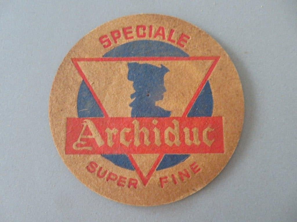 bierviltje Speciale Archiduc Super Fine Br. Duvieusart, Collections, Enlèvement ou Envoi, Comme neuf, Sous-bock, Autres marques