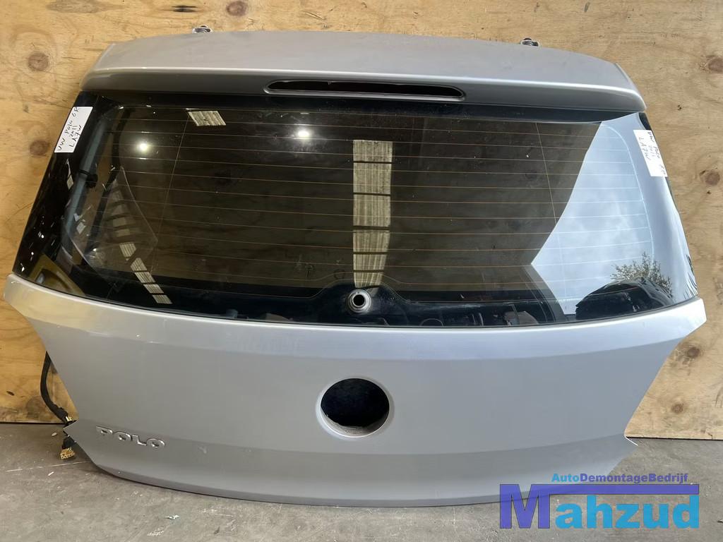 VW POLO 6R Zilver LA7W Achterklep 2009-2016, Auto-onderdelen, Carrosserie, Deur, Volkswagen, Achter, Gebruikt