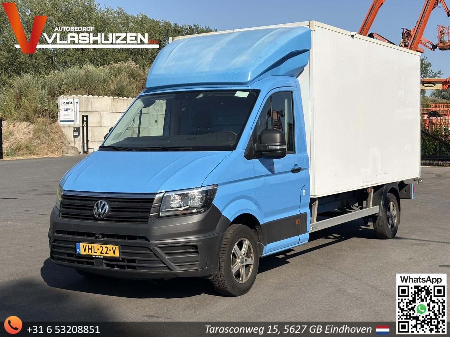 Volkswagen Crafter 35 2.0 TDI L4H3 | € 7.850,- NETTO! | Euro, Blauw, Bedrijf, 277 g/km, ABS