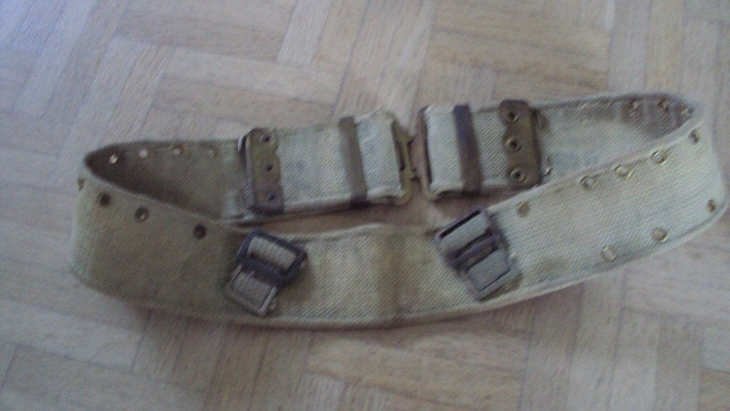 ancienne ceinture ABL modifiée ?, Collections, Objets militaires | Général, Enlèvement ou Envoi