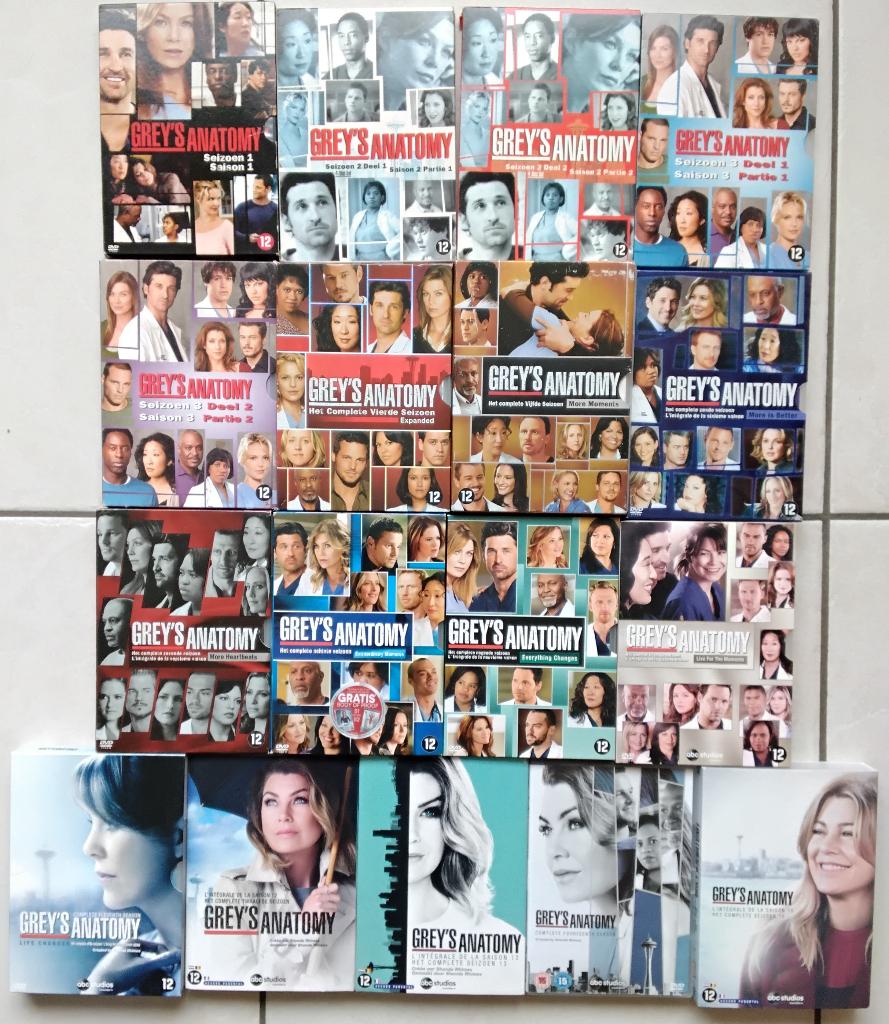 Dvd's  greys anatomy interesse doe bod, Enlèvement ou Envoi