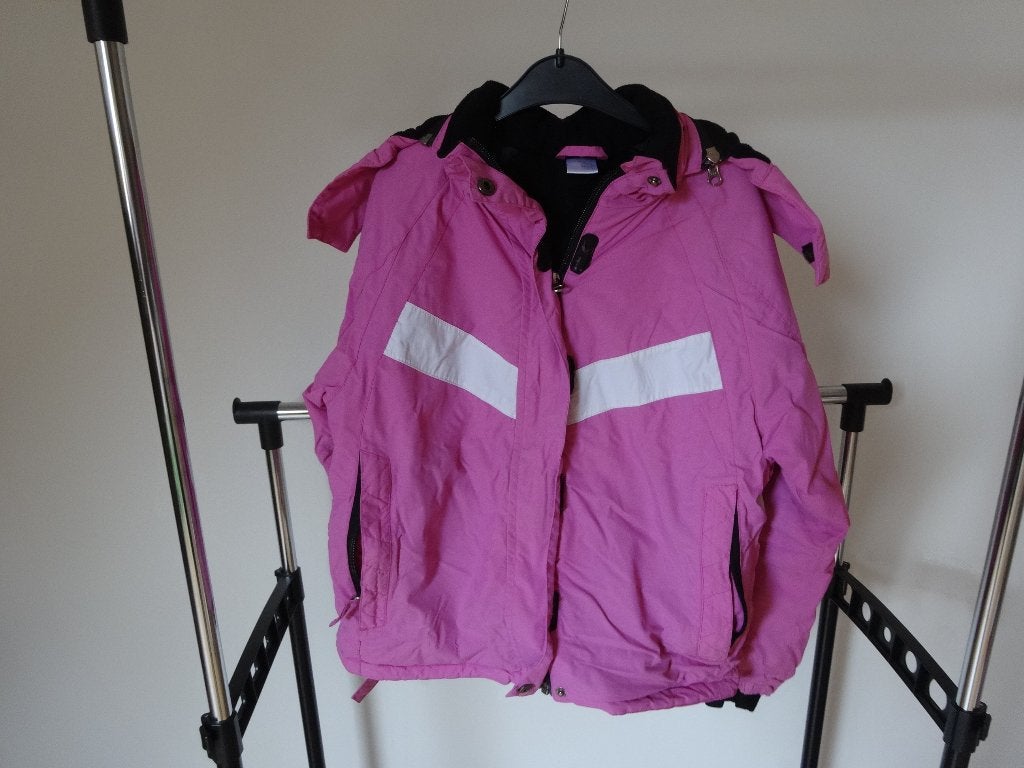 Ski jas meisjes, Enfants & Bébés, Enlèvement ou Envoi, Utilisé, Fille, Manteau