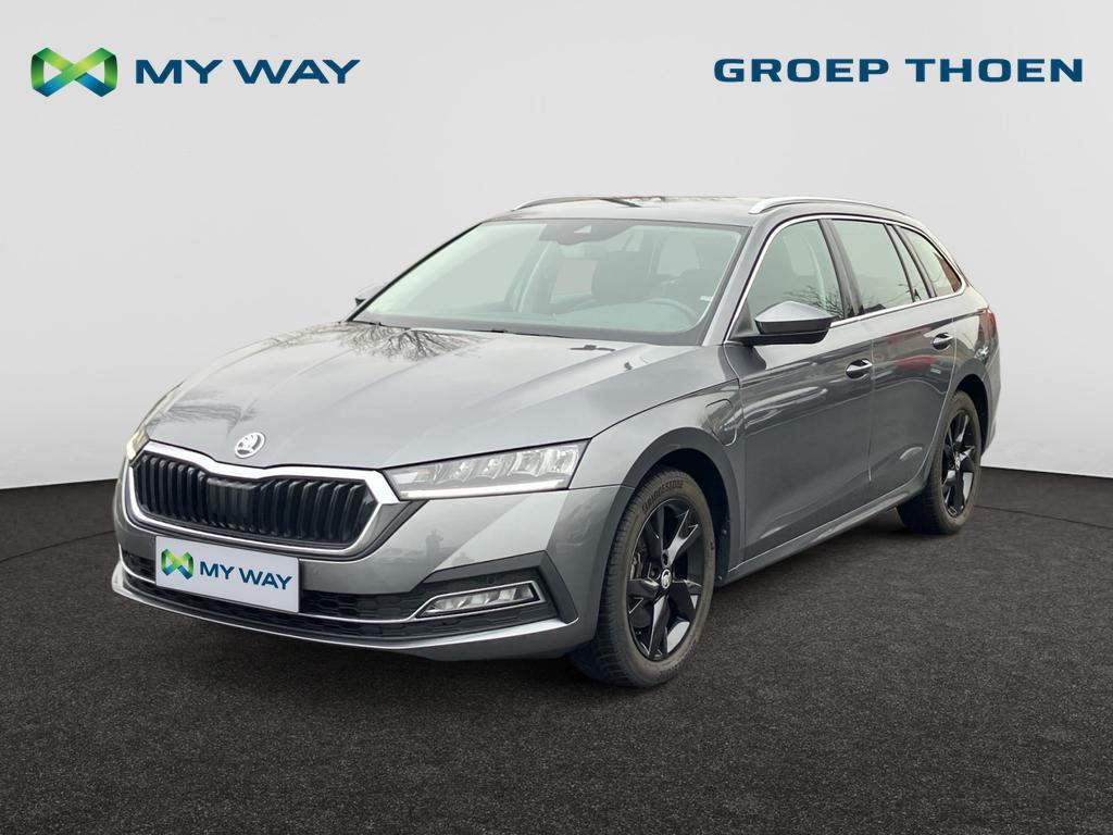 Skoda Octavia Combi PHEV Octavia SW PHEV 1.4 TSI Style DSG, Autos, Skoda, Argent ou Gris, Achat, Break, Automatique