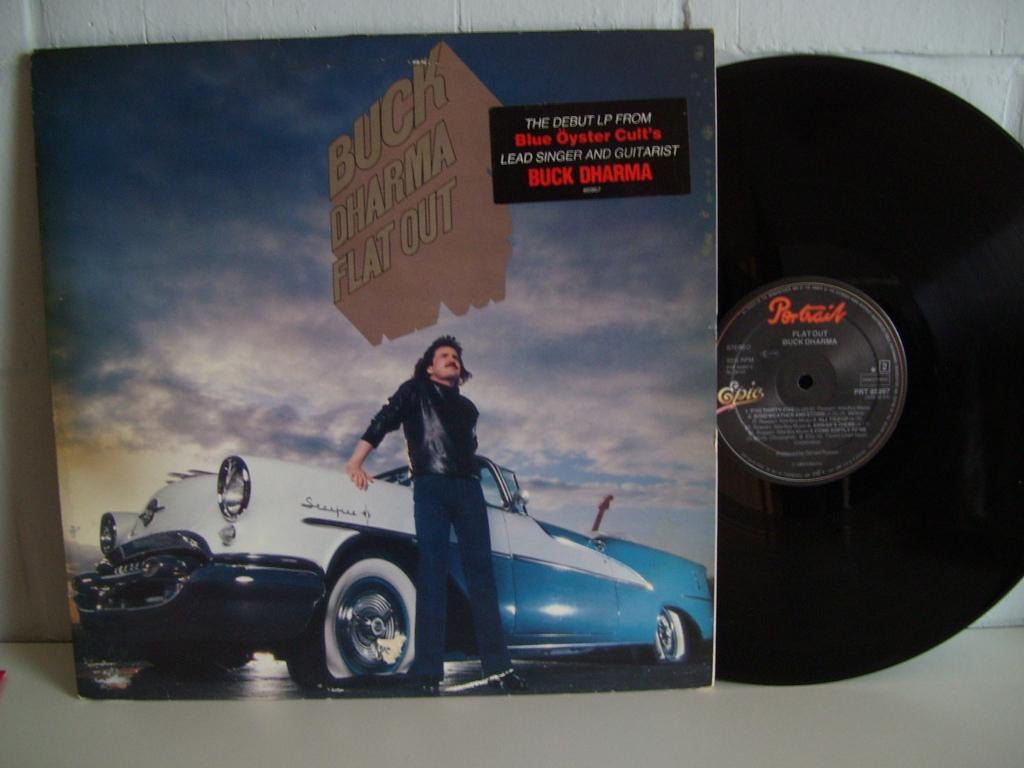 BUCK DHARMA  flat out, Cd's en Dvd's, Vinyl | Rock, Zo goed als nieuw, Rock-'n-Roll, 12 inch, Ophalen of Verzenden