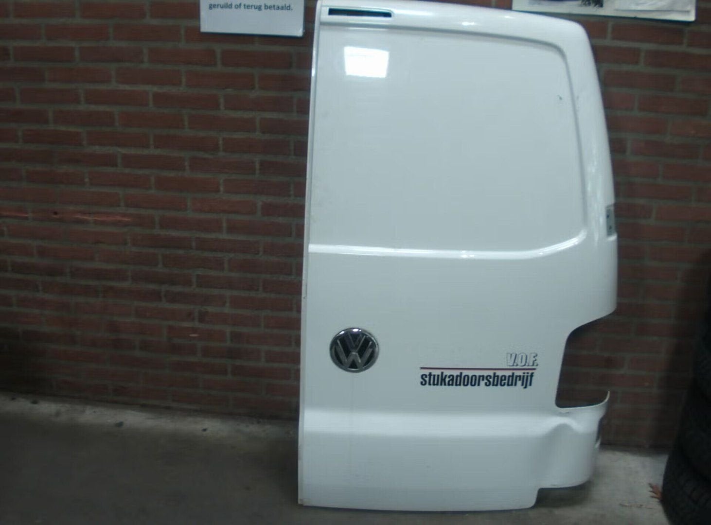 rechts achter portier vw transporter t5 met schade, Volkswagen, -, Utilisé, Porte