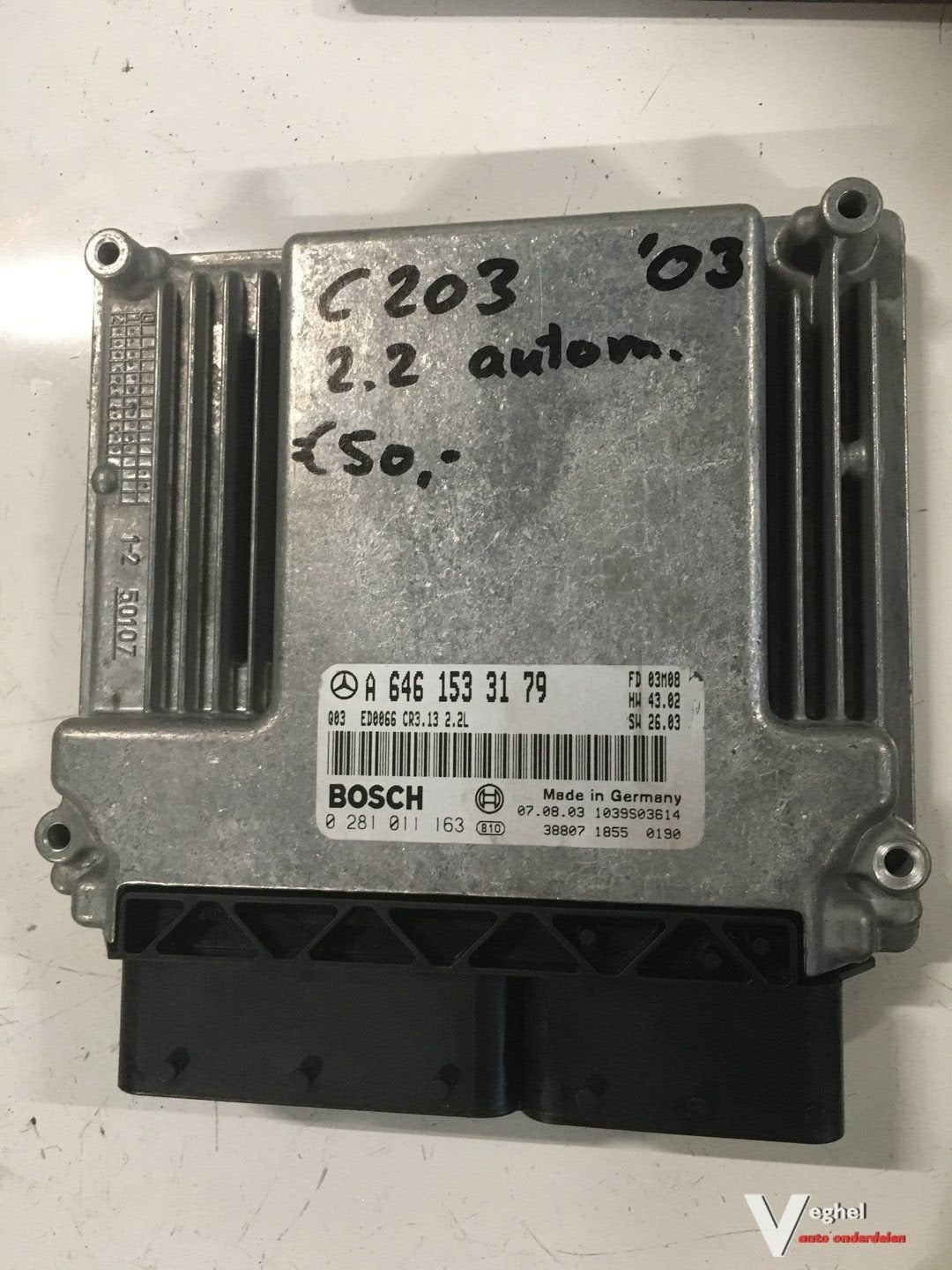 Mercedes C203 2.2 Automaat 2003 ECU, -, Utilisé, -, -
