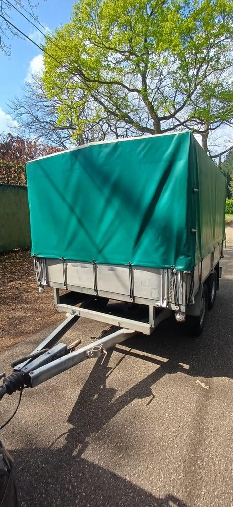 250x150 AANHANGWAGEN mtm 750k afneembare huif/bache, Auto diversen, Aanhangers en Bagagewagens, Ophalen