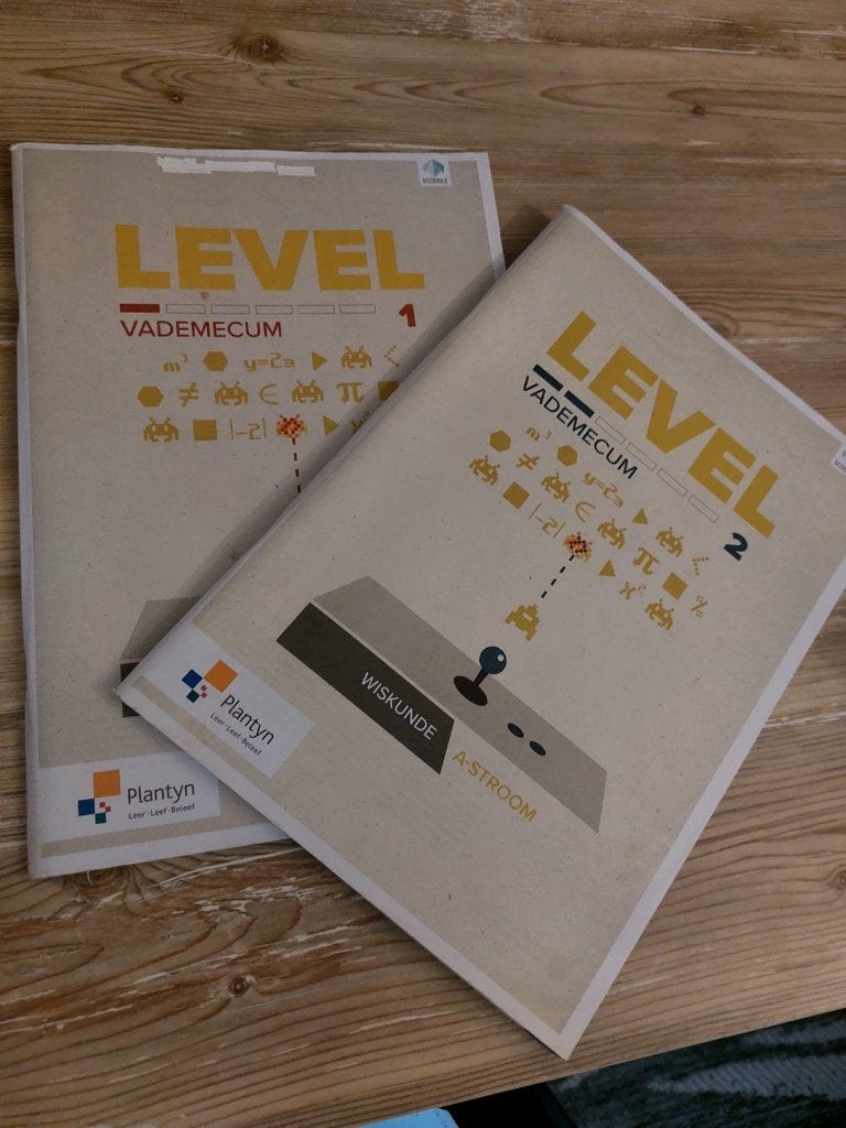 Set Level1&2 Vademecum Wiskunde A-Stroom Plantyn Editie 2019, ASO, Wiskunde A, Plantyn, Ophalen of Verzenden