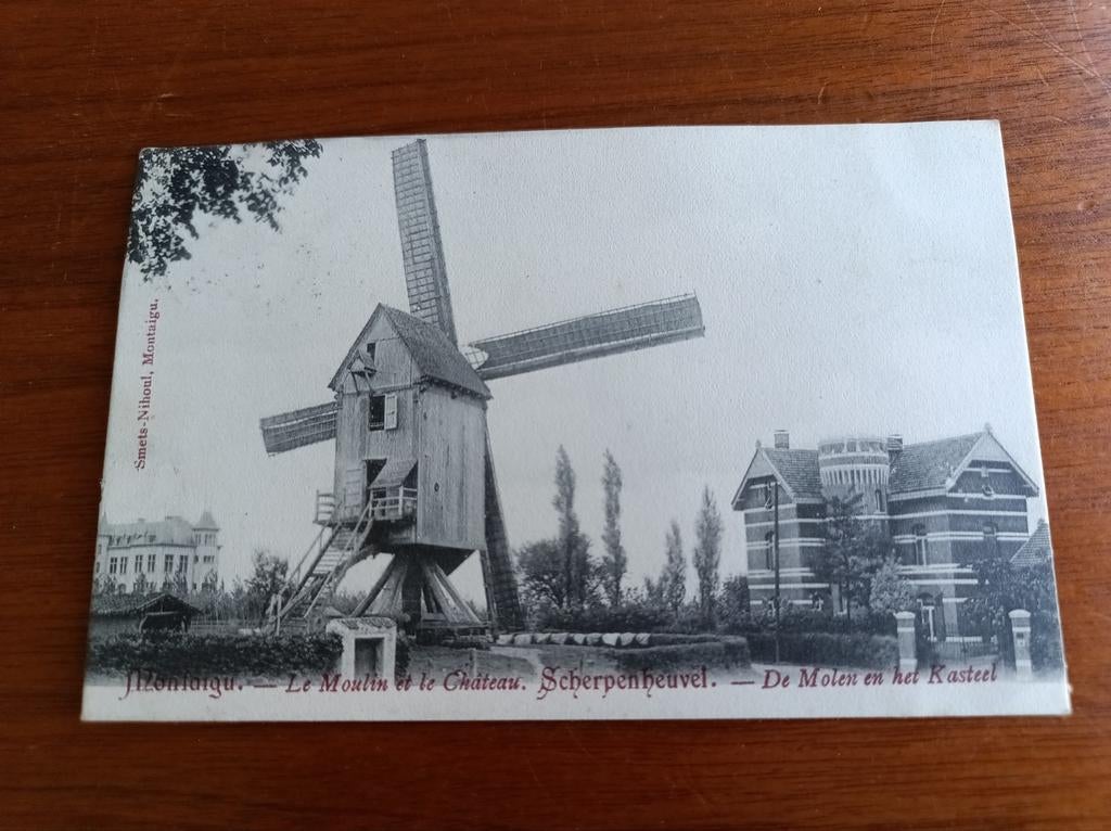 Scherpenheuvel De molen en het kasteel, Verzamelen, Ophalen of Verzenden