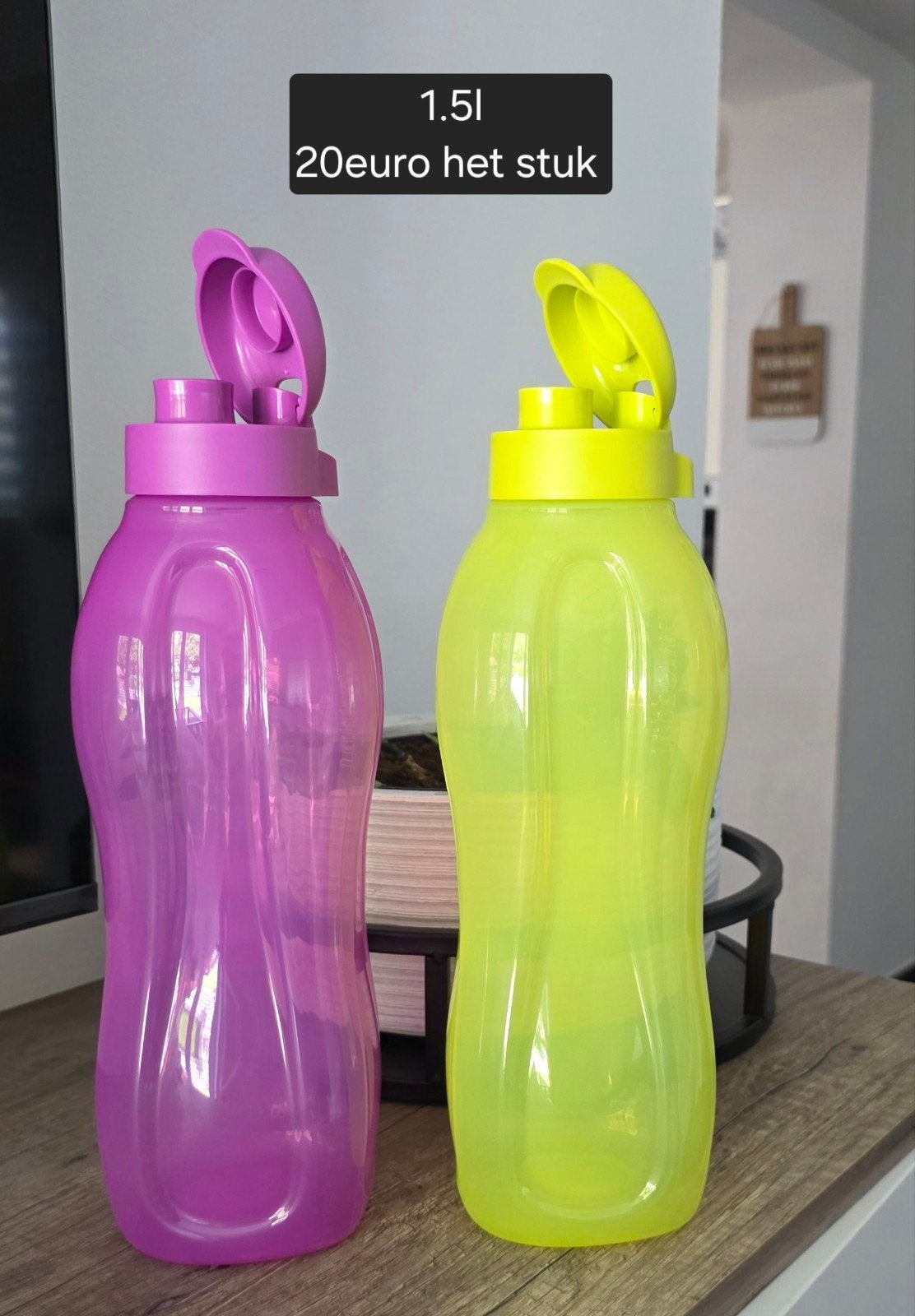 Tupperware fles 1.5L Nieuw 20euro, Enlèvement ou Envoi