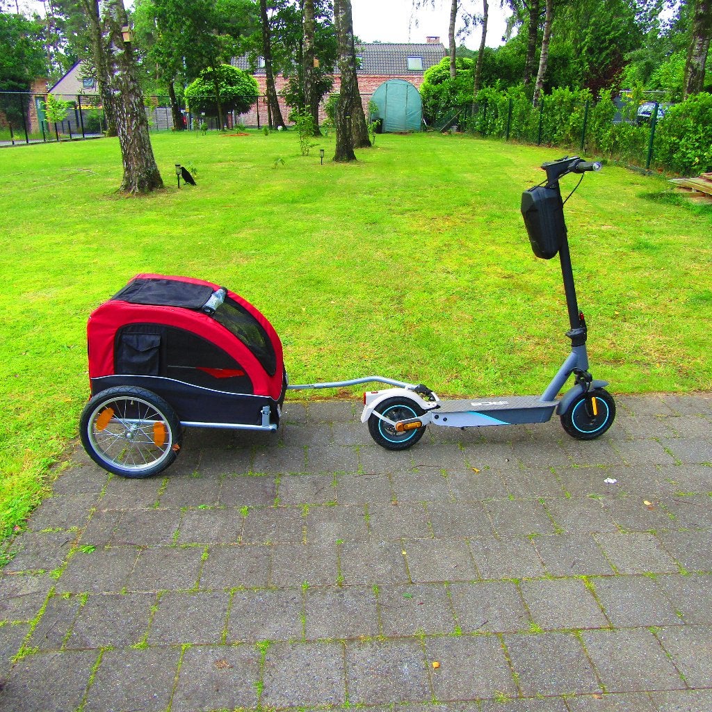 erg zeldzame step,(enige step met kar), Fietsen en Brommers, Ophalen of Verzenden, Zo goed als nieuw, Elektrische step (E-scooter)