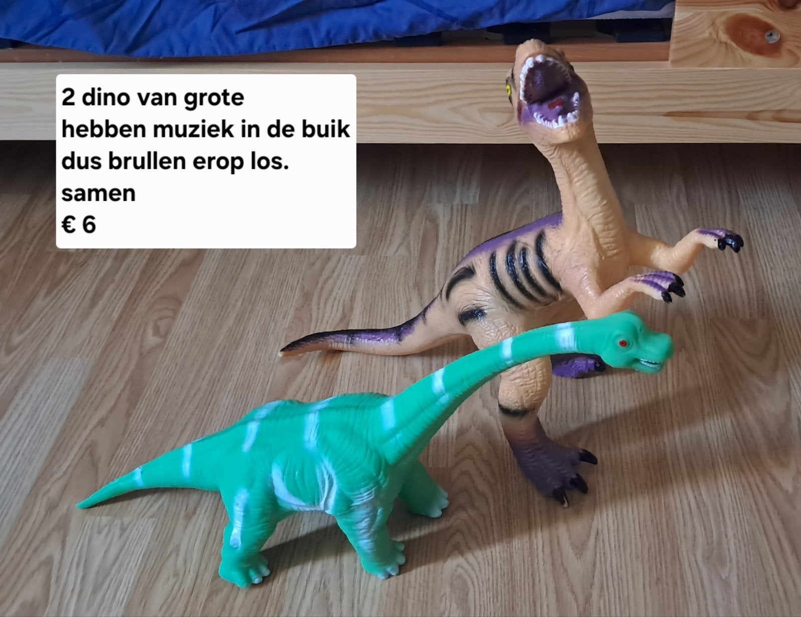 des dinosaures qui font du bruit, Enlèvement ou Envoi