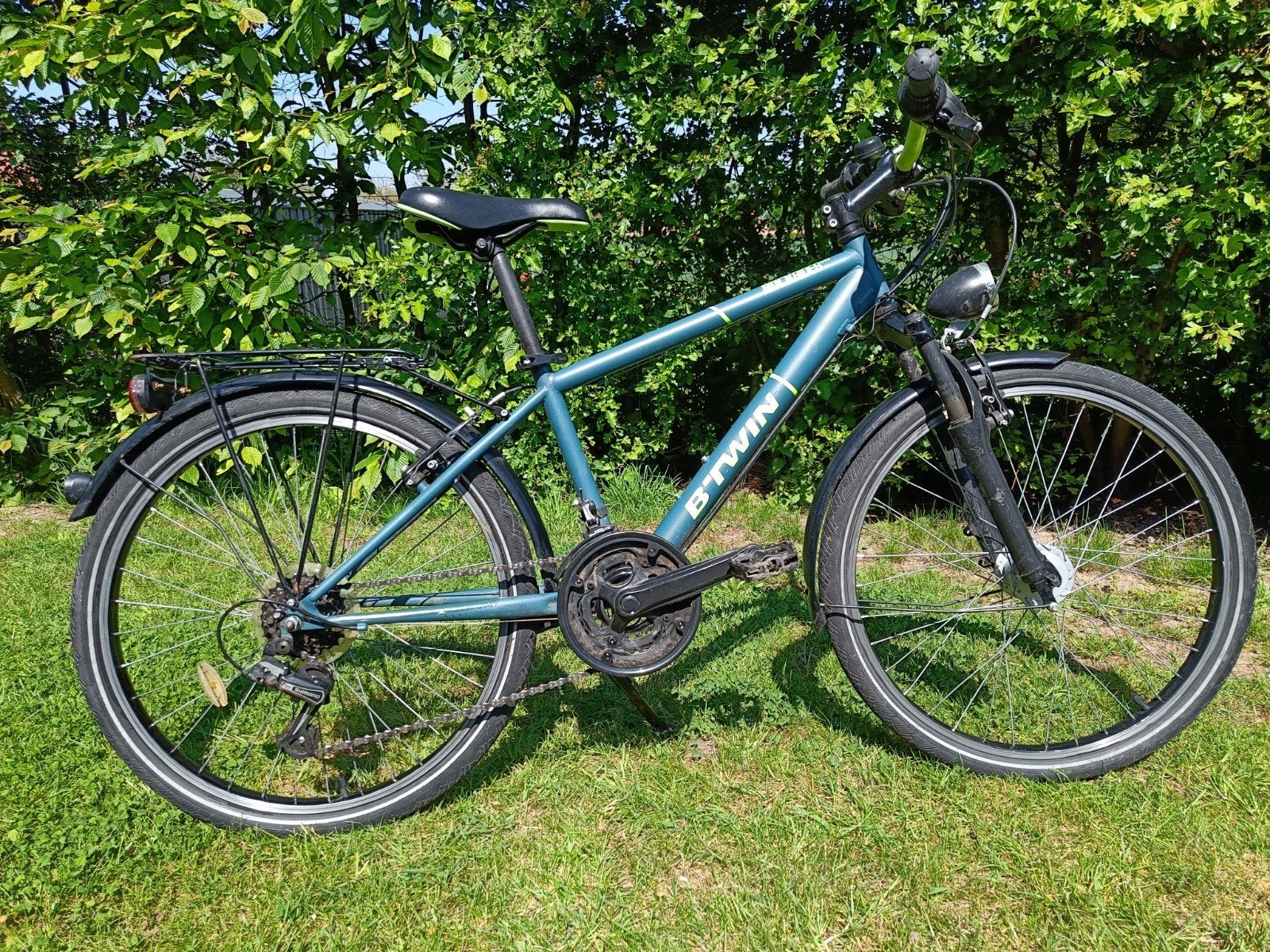 Kinderfiets 24 inch, Ophalen, 20 inch of meer, Gebruikt, Velgrem