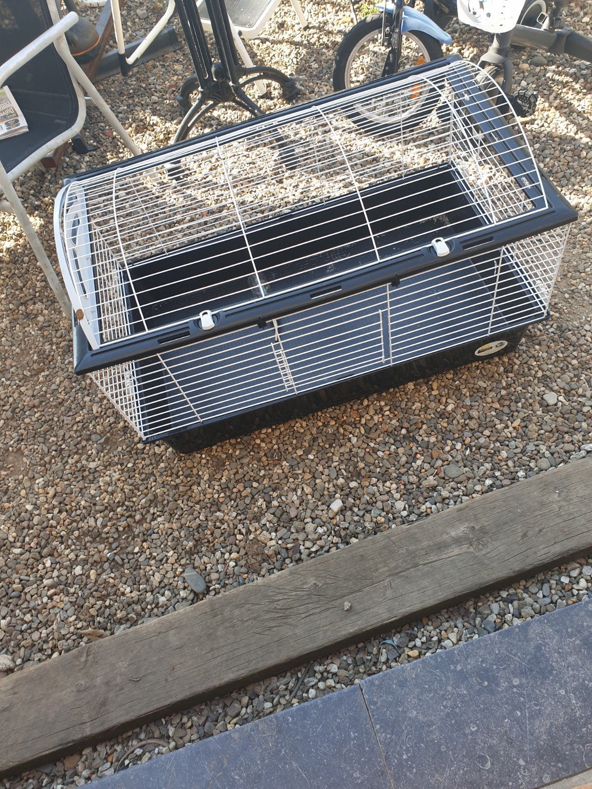 Grote hamster of konijnenkooi, Enlèvement ou Envoi