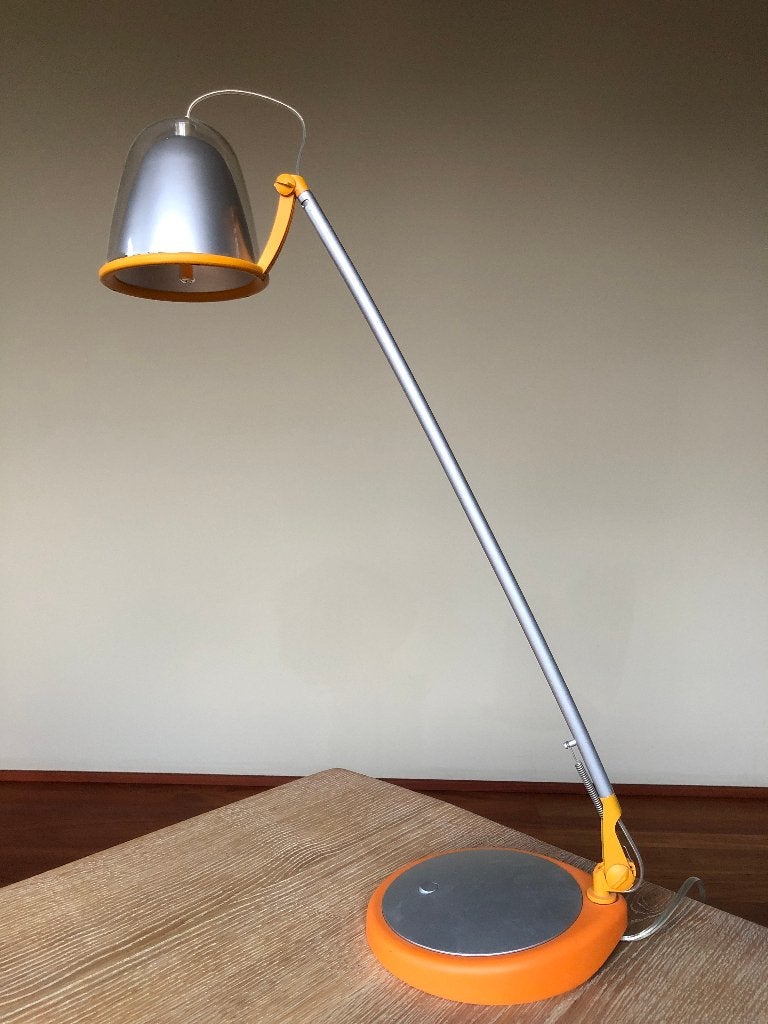 lampe de bureau - de lecture lampe de table avec lampe LED, Enlèvement ou Envoi, Synthétique, Lampe de bureau, Réglable