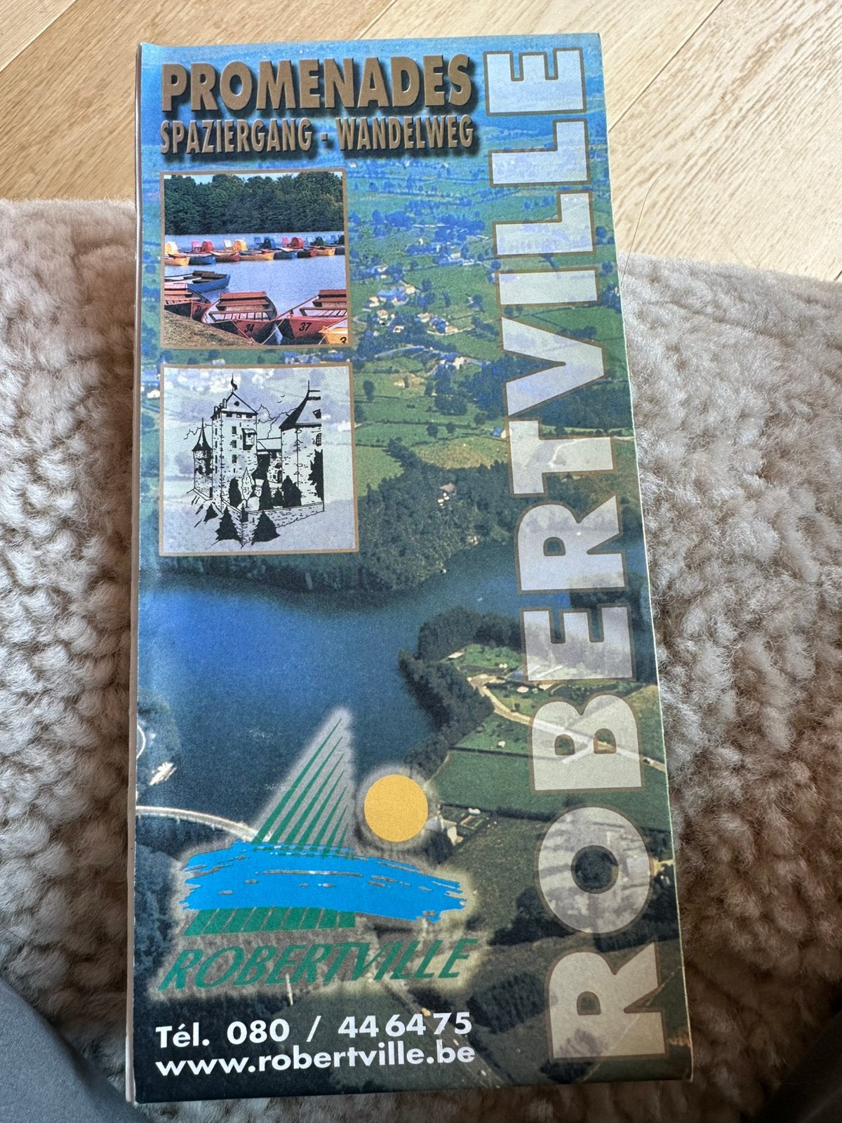 Wandelkaart Robertville, Ophalen, Zo goed als nieuw
