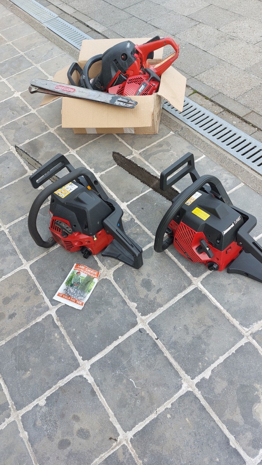Jonsered kettingzagen, Jardin & Terrasse, Outils à main, Enlèvement