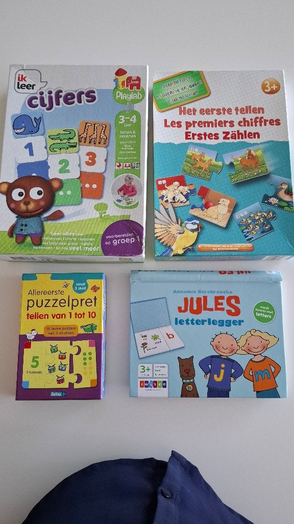 Educatief speelgoed kleuters, Ophalen, Gebruikt