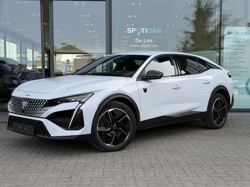 Peugeot 408, Auto's, Peugeot, Gebruikt, Zwart, Alcantara, Wit
