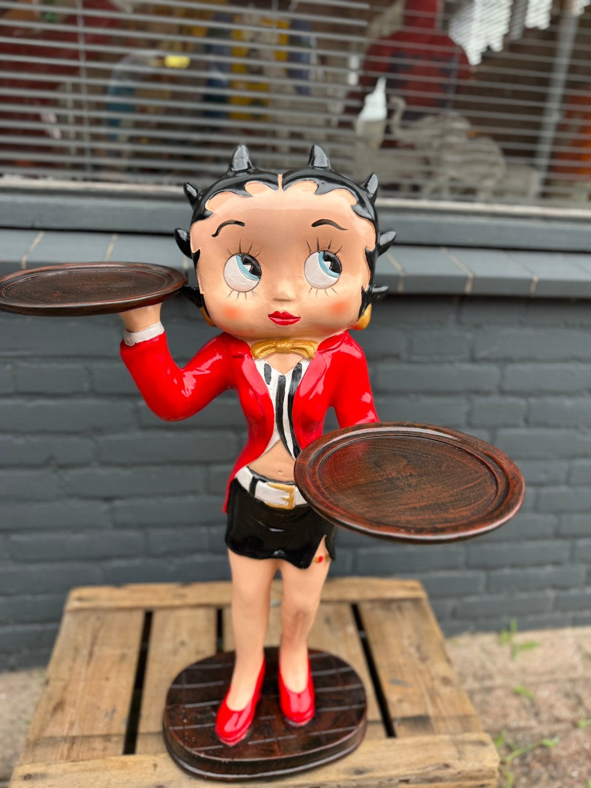 Superbe décoration de statue de Betty Boop, Enlèvement, Comme neuf, Humain
