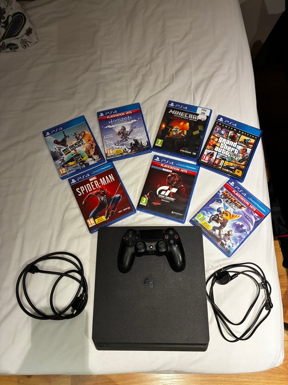 PlayStation 4 Slim + Horizon Zero Dawn Complete Edition + Ra, Enlèvement, 500 GB, Slim