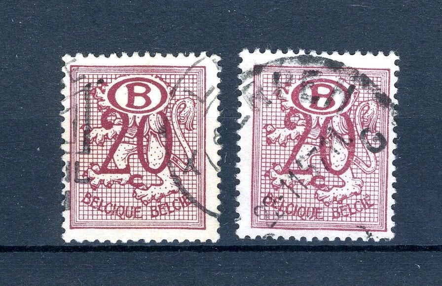 (B) S48 gestempeld 1952 - Type van nr 849 Heraldieke leeuw, Verzenden, Gestempeld, Gestempeld