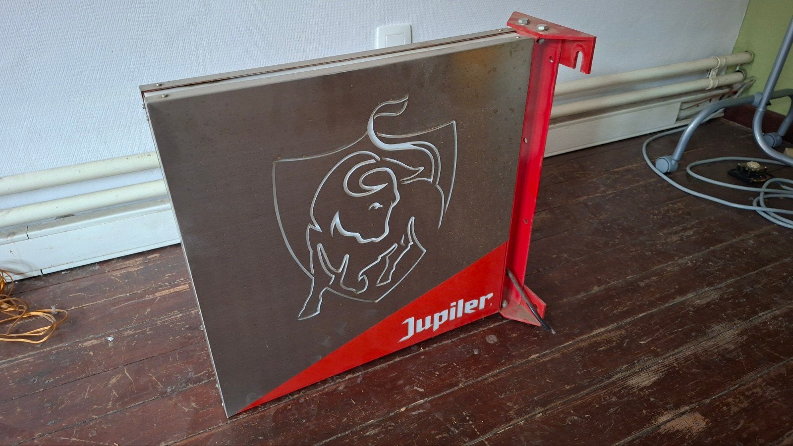 Jupiler lichtreclame, Verzamelen, Biermerken, Ophalen, Jupiler