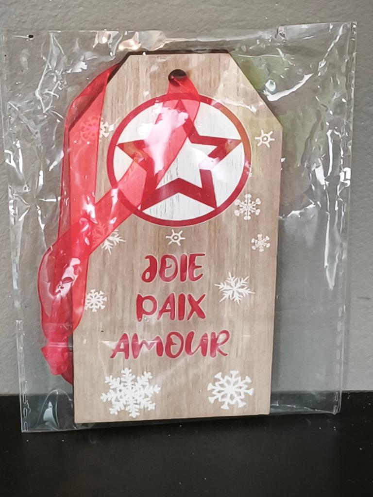 Pancarte décorative de noël à suspendre, Divers, Enlèvement ou Envoi, Neuf