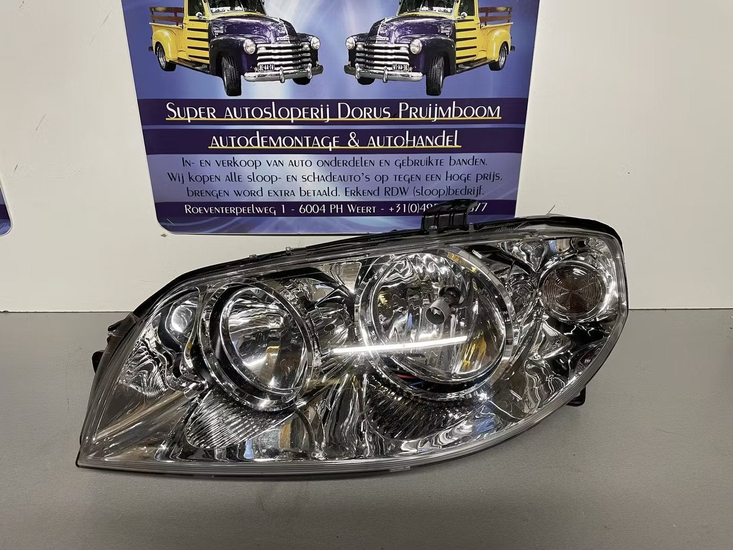 Fiat punto-model 188 Bouwjaar vanaf 2003 koplamp links, Gebruikt, Stellantis Europe S.p.A., Info@stellantis.com, Corso Giovanni Agnelli 200
10135  Turin, IT