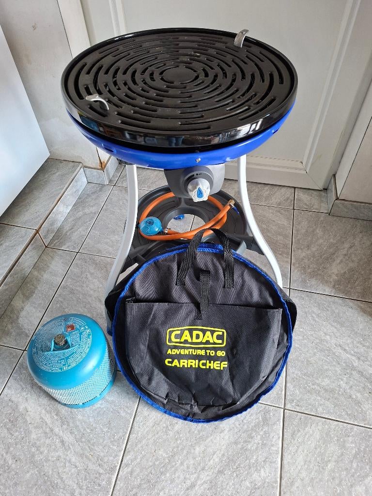 Cadac Carrichef 50+grill+skottel+grillmat, Tuin en Terras, Ophalen, Zo goed als nieuw, Cadac