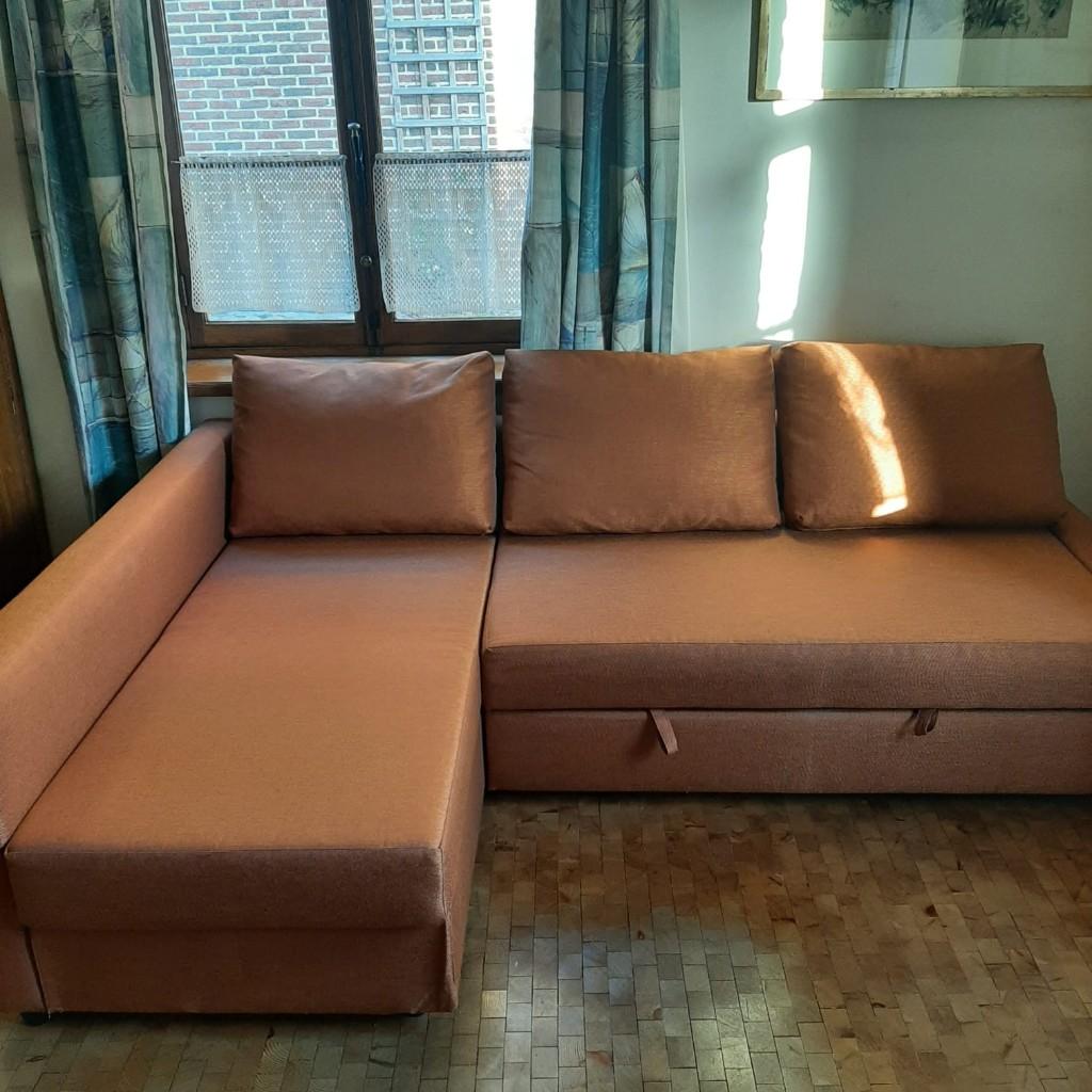 Ikea FRIHETEN slaapzetel, Ophalen
