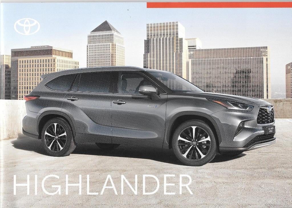 TOYOTA HIGHLANDER  2021, Enlèvement ou Envoi, Comme neuf, Toyota