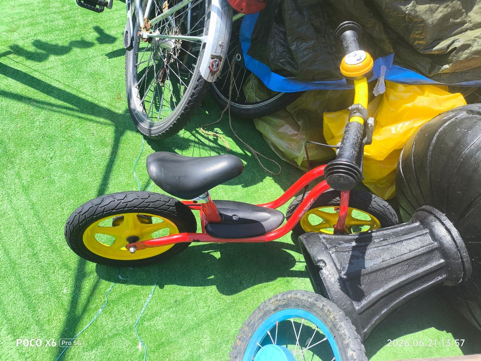 Kinder loopfiets 12 inch, Ophalen