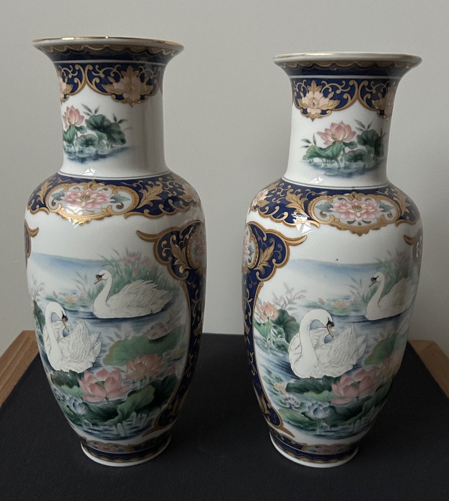 2 Prachtige Vintage Vazen, Antiek en Kunst, Antiek | Vazen, Ophalen of Verzenden