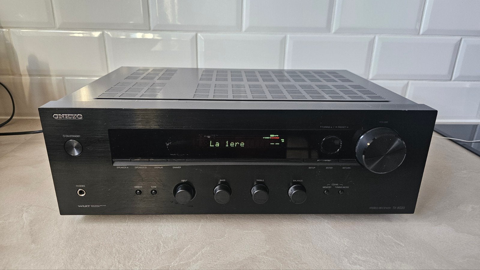 ONKYO stereo reciever, Audio, Tv en Foto, Versterkers en Ontvangers, Ophalen, Stereo, Onkyo